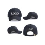 Custom Cotton Cap with Adjustable Metal Buckle - Image 2