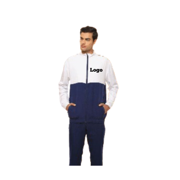 Hummel White Stripe Custom Windcheater Jacket