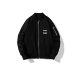 Custom Unisex Bomber Windproof Jacket