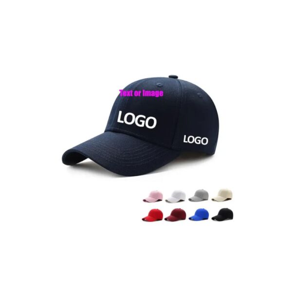 Custom Cotton Cap with Adjustable Metal Buckle