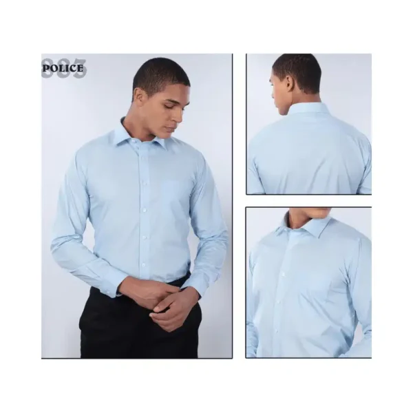 Customized Police Cotton Corporate Shirt