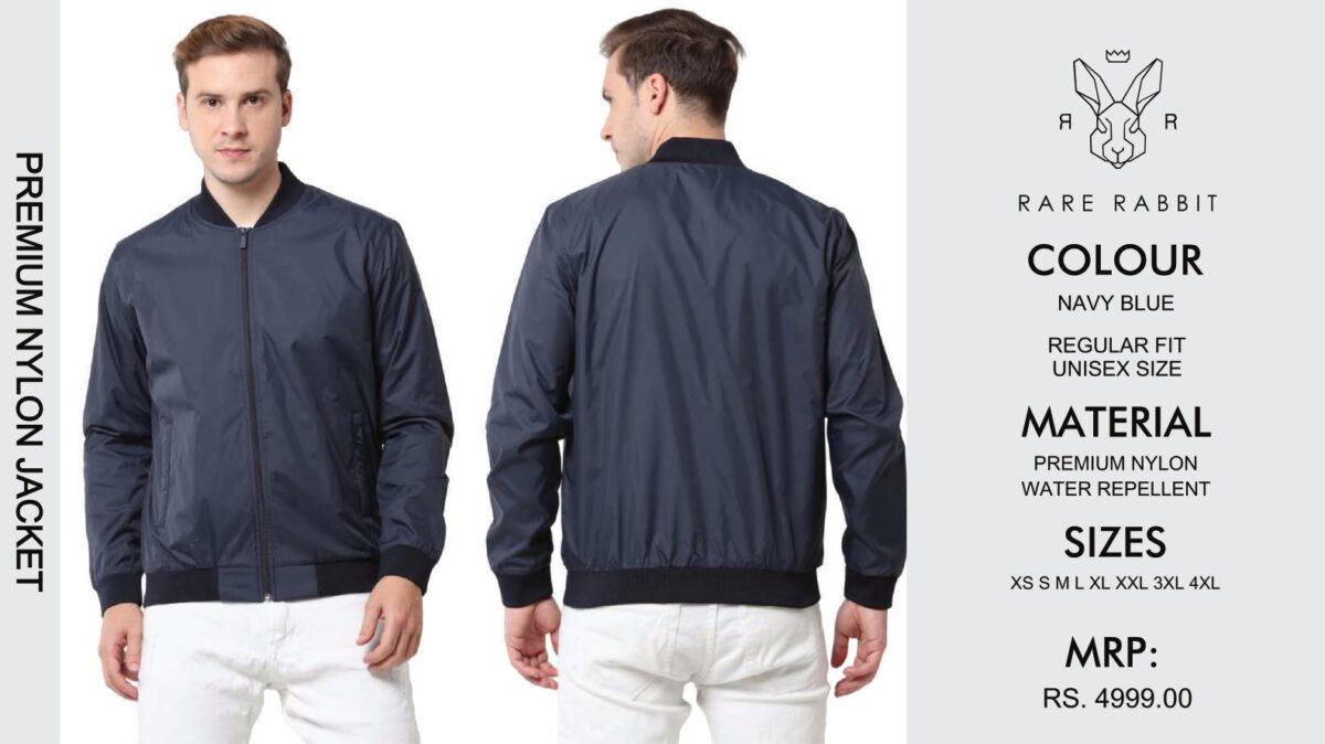 Rare Rabbit Premium Nylon Water Repellent Jacket - Image 2