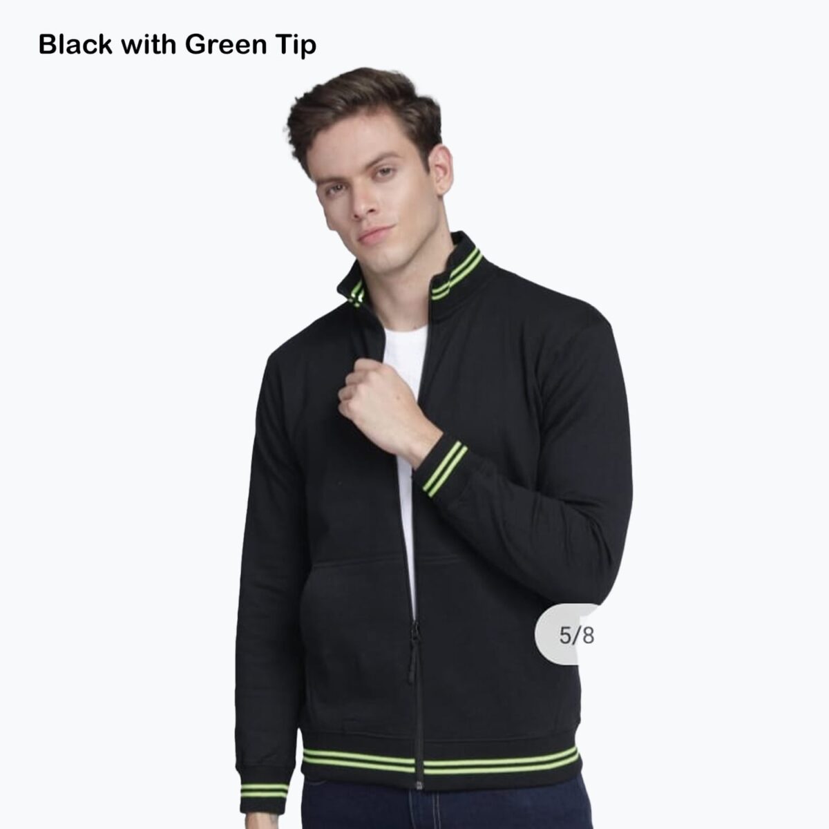 AWG Sports Highneck Zipped Sweatshirt- Customizable - Image 5