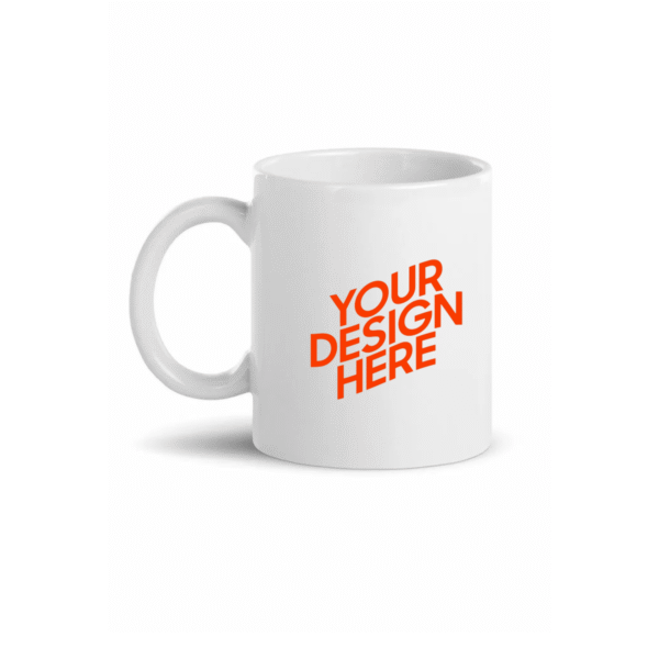 Custom Ceramic White Coffee Mug