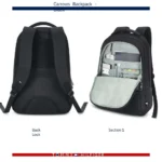 Tommy Hilfiger Black Carrows Backpack - Image 3