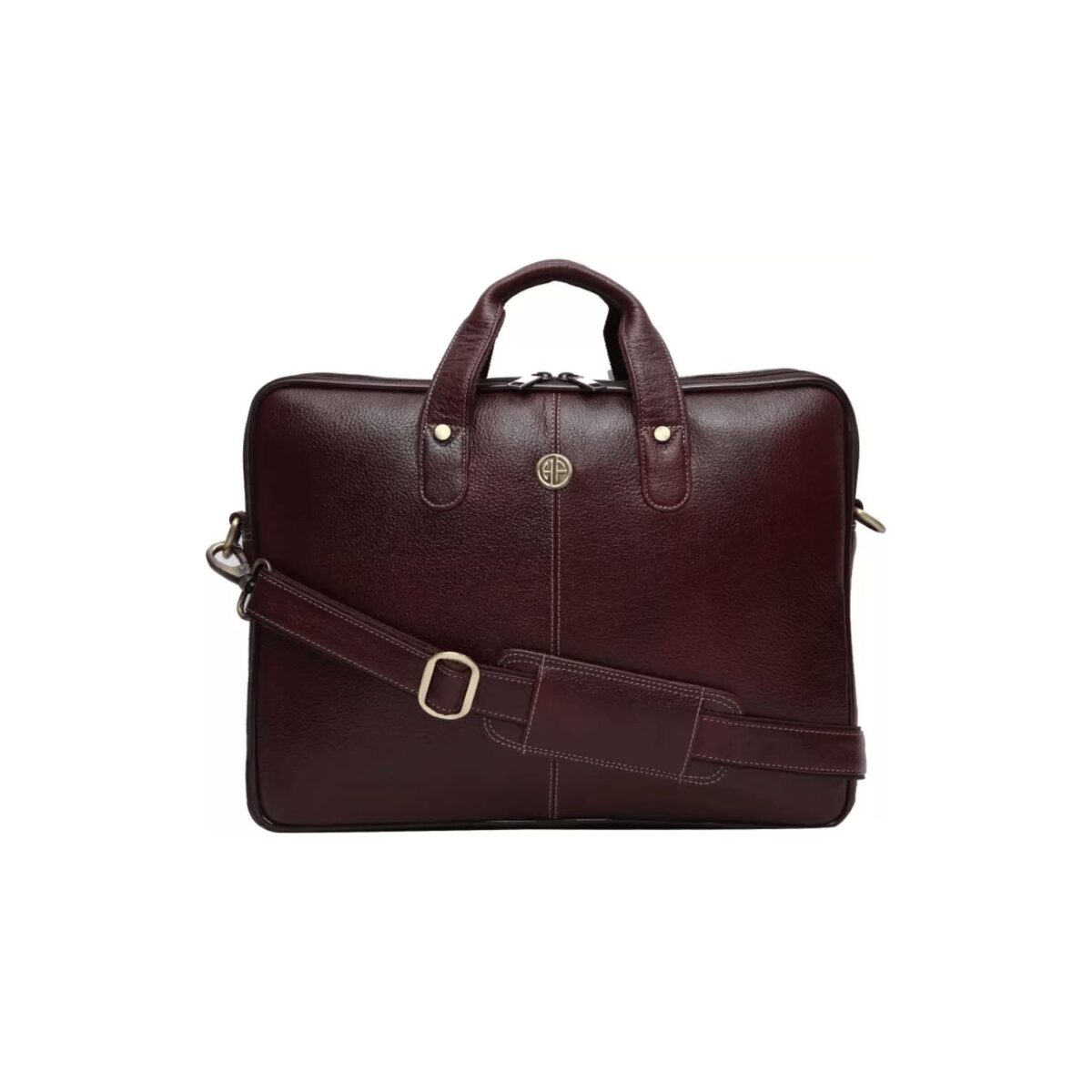 Corporate Edition One Leather Laptop Bag - Image 2