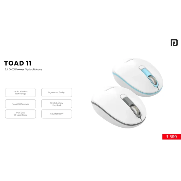 Toad II Wireless Optical Mouse