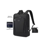 Designer Business Nylon-Leather Laptop Bag - Image 2
