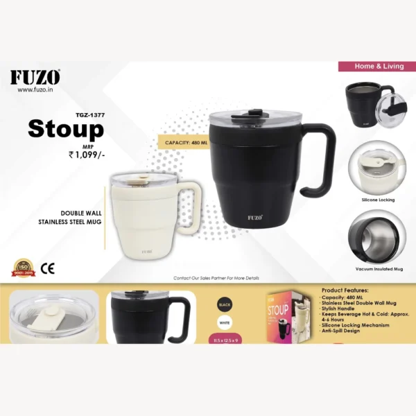 Double Wall Stainless Steel Mug