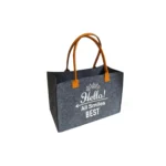 Eco friendly Customizable Felt Bag in bulk - Image 2