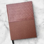 Diamond Cut A5 Leatherette Notebook
