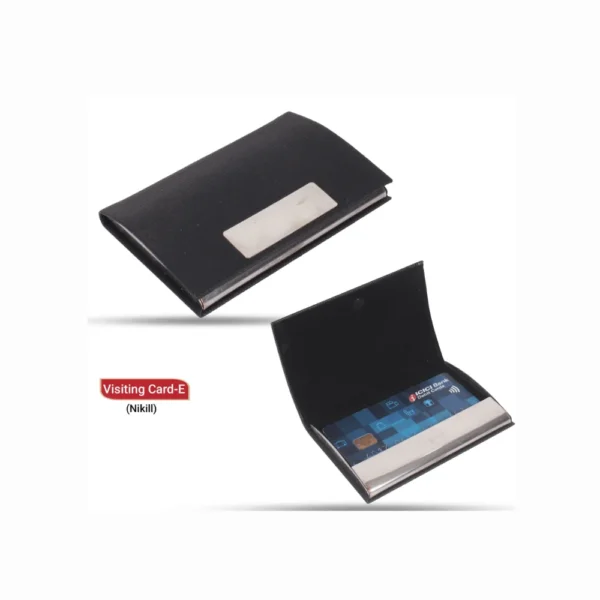 Leather Metal Card Holder Article 405