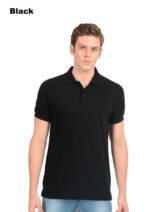 AWG Green Polo T-Shirt With Contrast Tipping - Image 3