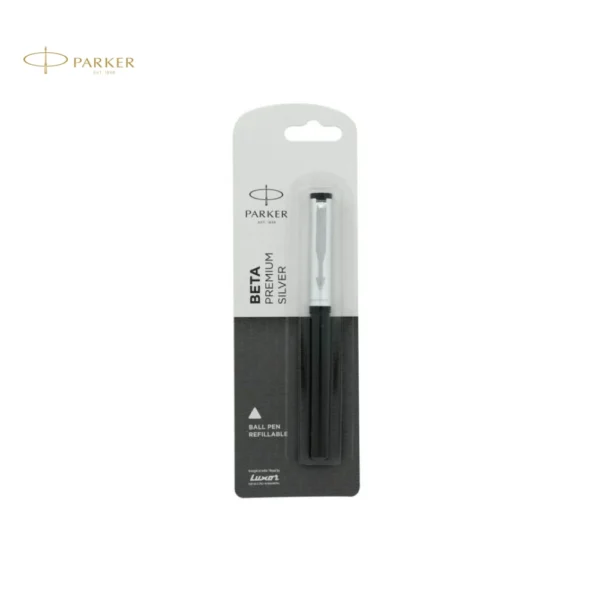 Custom Parker Beta Ball Pen Silver