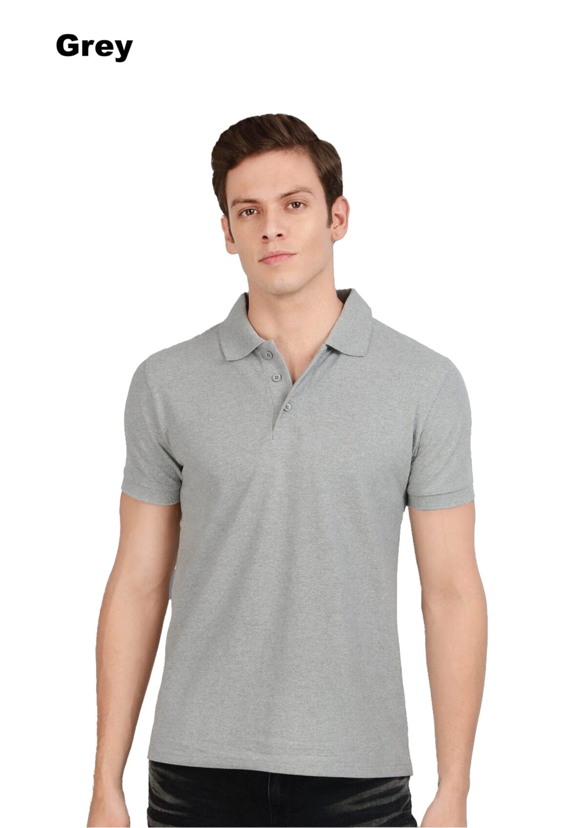 AWG Green Polo T-Shirt With Contrast Tipping - Image 6