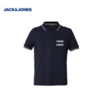 Customized Jack&Jones Polo T-Shirt with Tipping