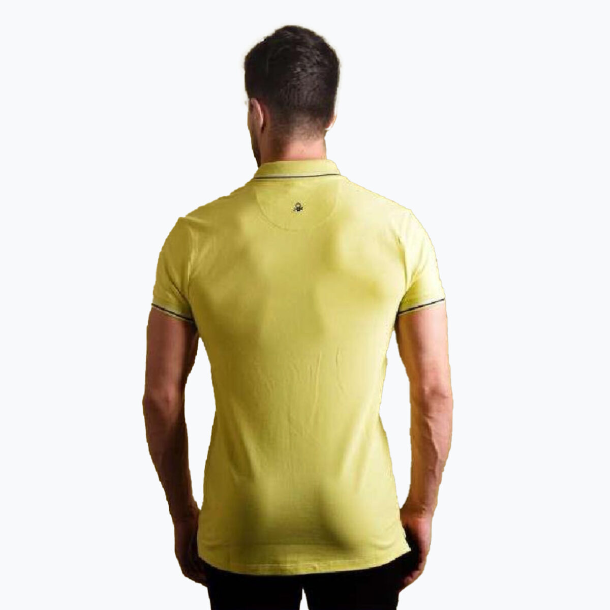 Benetton Premium Solid Polo Shirt- Customizable - Image 7
