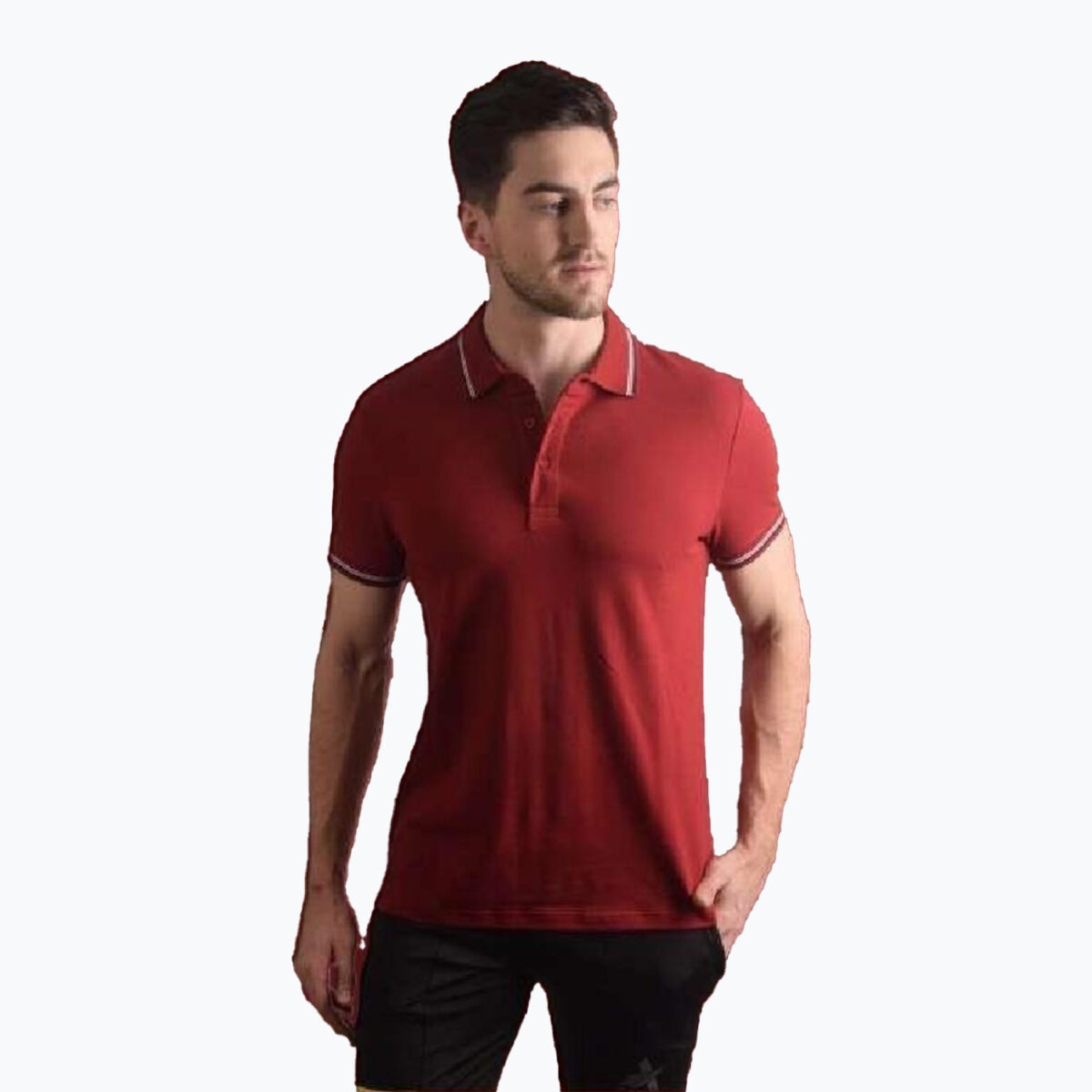 Benetton Premium Solid Polo Shirt- Customizable - Image 2