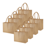 Eco-Friendly Custom Jute Tote Bag - Image 3