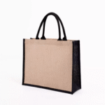 Two Tone Custom Jute Bag for bulk quantity order - Image 4